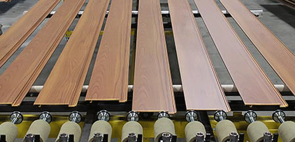 Aluminum Wood Grain Finish