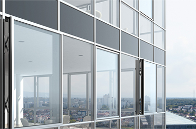 Unitized Aluminium Curtainwall System