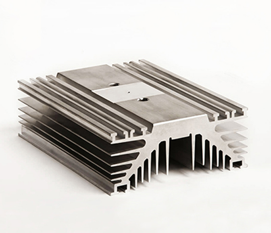 Heatsink Anodized Extruded Aluminum Thermal Managment Heat-Sink 2 Pieces 